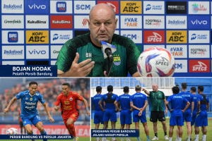 Persib Bandung vs Persija Jakarta, Bojan Hodak pimpin persiapan Persib Bandung jelang laga Super League 2025/2026 di Stadion Segiri Samarinda