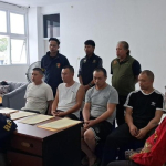 Bareskrim Polri menangkap empat WNA China dalam kasus tambang ilegal Papua di kawasan hutan