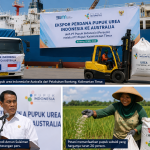 Pupuk RI tembus Australia melalui ekspor perdana urea dari Pelabuhan Bontang disertai penurunan harga pupuk subsidi 20 persen untuk petani Indonesia.