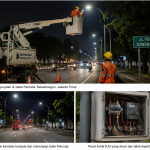 lampu jalan Rawamangun, perbaikan PJU Jakarta Timur, Jalan Pemuda Rawamangun