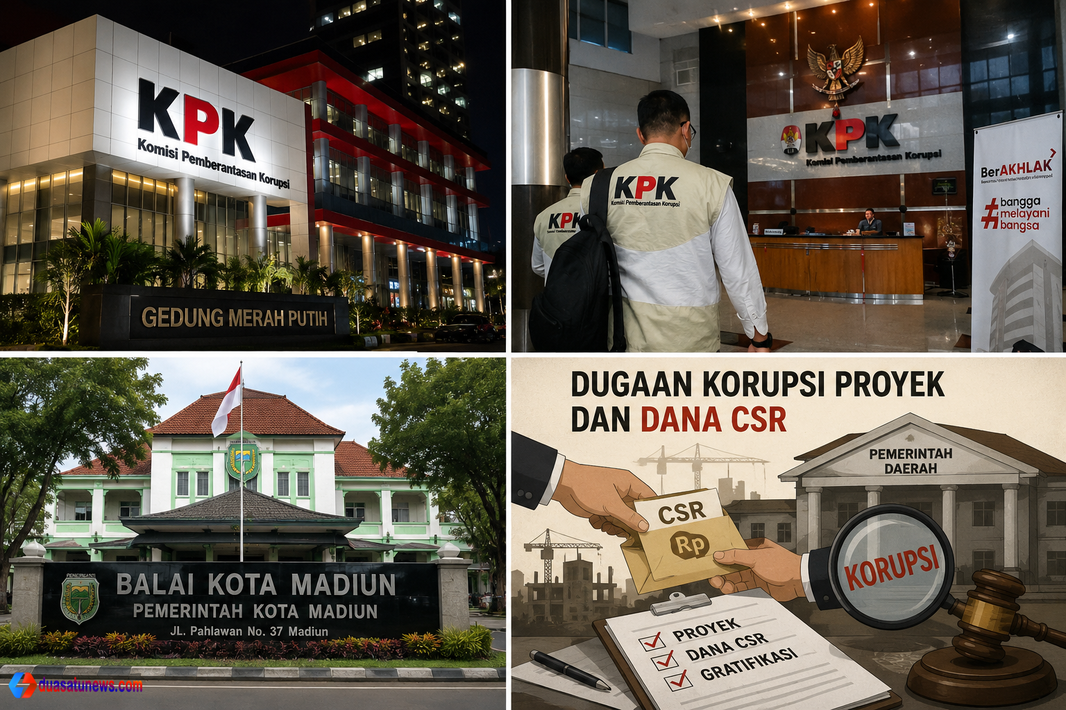 “KPK periksa Madiun terkait dugaan dana CSR dan proyek pemerintah”