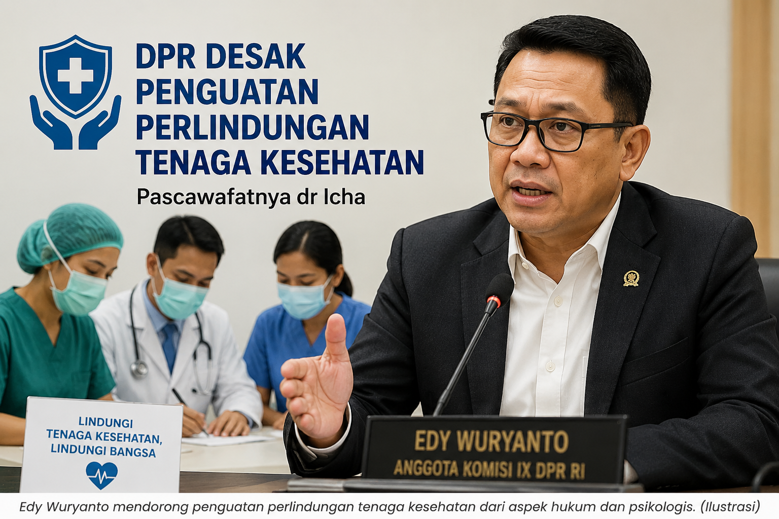 Perlindungan tenaga kesehatan usai wafatnya dr Icha didorong DPR RI