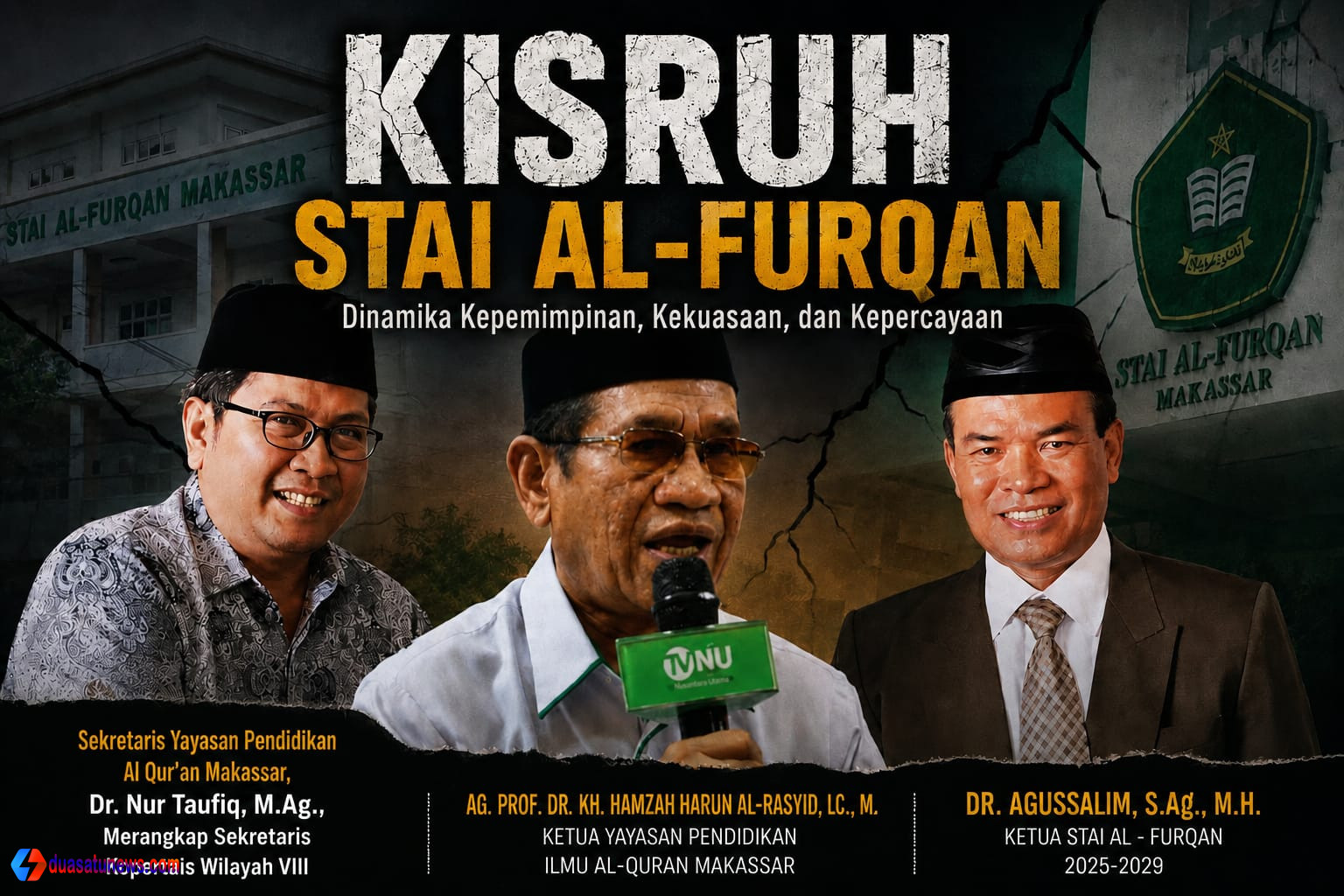 Kisruh STAI Al-Furqan Makassar terkait polemik pergantian ketua kampus