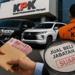 Suap jual beli jabatan di Kuansing diungkap KPK melalui konferensi pers di Gedung Merah Putih
