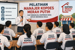 Manajer Kopdes Merah Putih mengikuti pelatihan manajerial sebelum ditempatkan di koperasi desa dan kelurahan seluruh Indonesia.