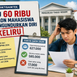 Isu 60 ribu calon mahasiswa mengundurkan diri dibantah Kemdiktisaintek berdasarkan data evaluasi SNPMB 2025