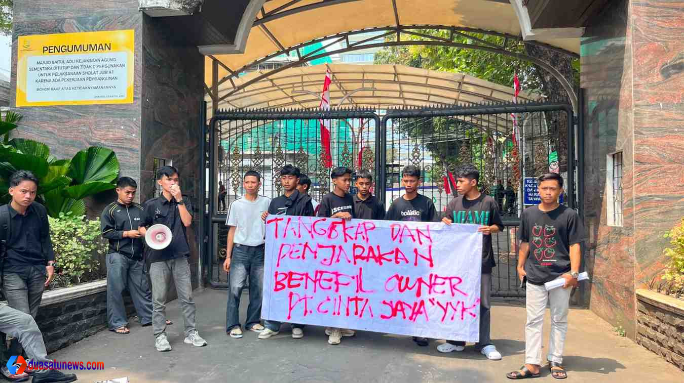 GMM Desak Kejagung RI Periksa Beneficial Owner PT Cinta Jaya Inisial YYK