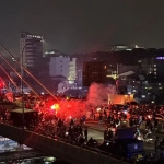 1.380 personel Bandung mengamankan konvoi Bobotoh usai final Piala Presiden 2026 di Kota Bandung.