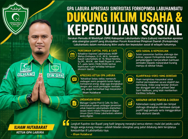 GPA Labura apresiasi sinergitas Forkopimda Labuhanbatu