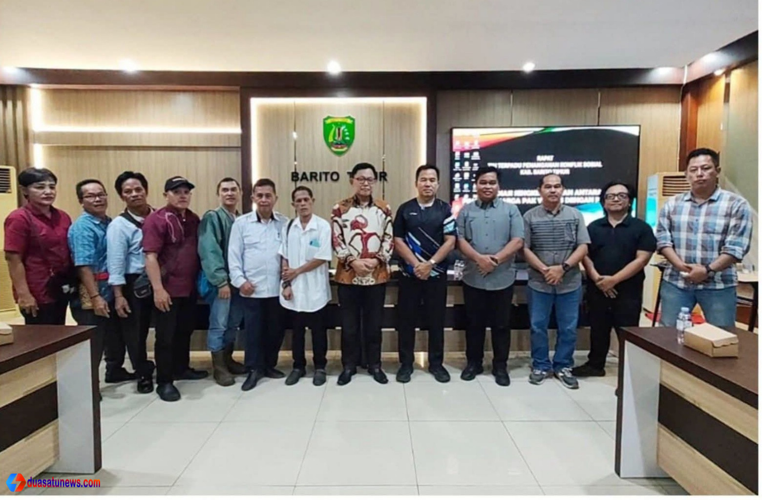 Mediasi sengketa lahan Yupelis dan PT MUTU di Barito Timur
