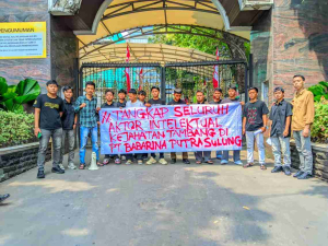 Aksi JAMH Sultra-Jakarta desak Kejagung usut dugaan tambang Babarina