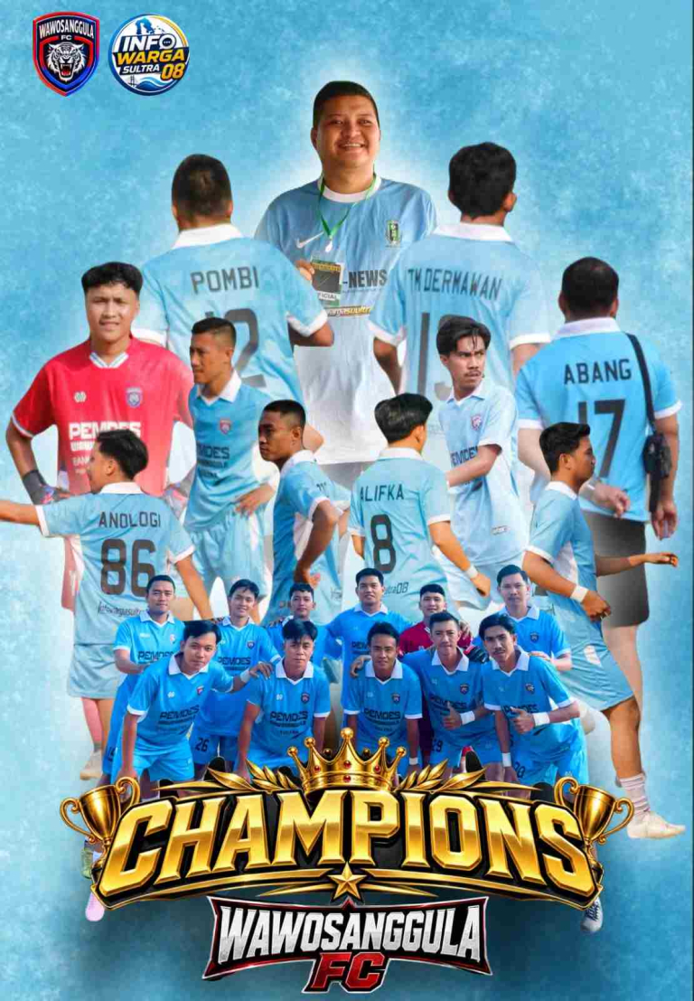 Wawosanggula Fc Juara 1 Perayaan 17 Agustus Kecamatan Puriala
