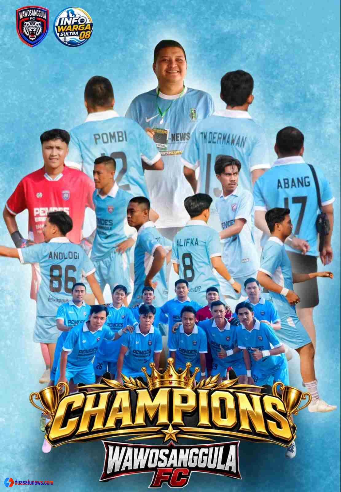 Wawosanggula Fc Juara 1 Perayaan 17 Agustus Kecamatan Puriala