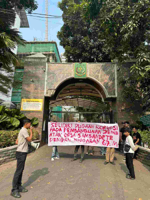 Proyek Jembatan Sambandete Disorot, IPMKU-Jakarta Desak Aparat Bongkar Seluruh Proses