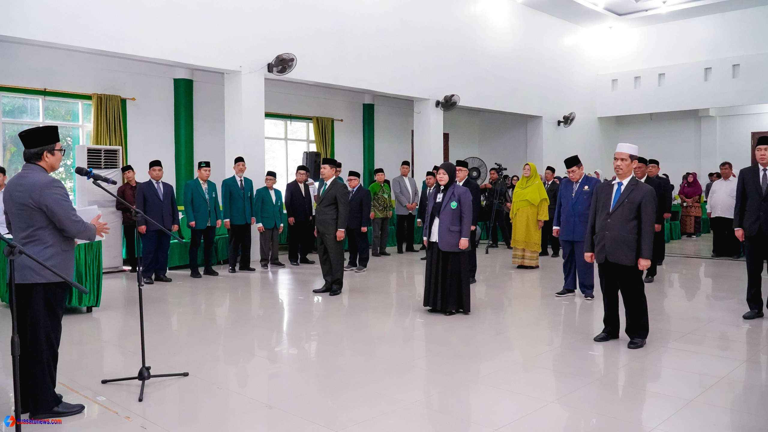 Ketum PB Al Washliyah, di Kampus Alwashliyah, Tekankan Integritas dan Tata Kampus Asri