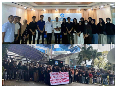 Aksi di Depan Kemendiksaintek, KPIT Kembali Soroti Sistem Desil dalam Syarat Penerimaan KIP Kuliah